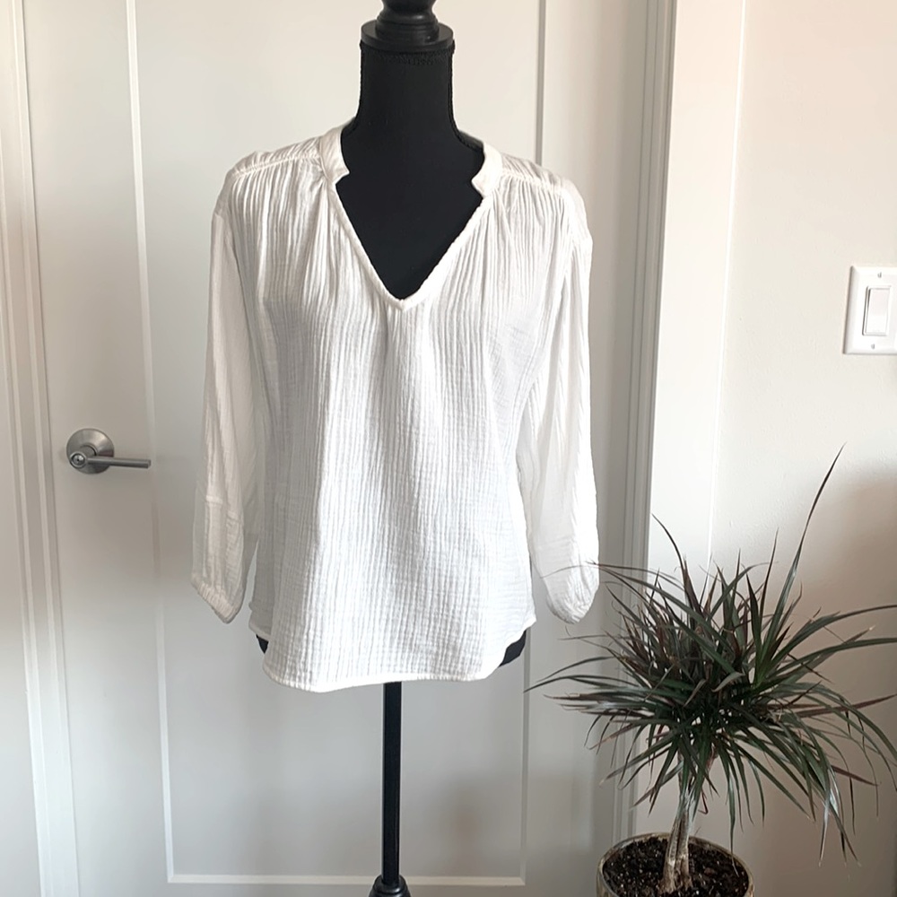 Roan+Ryan Evelyn Guaze Top NWT XS - Picture 2 of 13